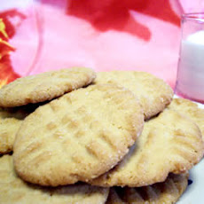 Eggless Peanut Butter Cookies