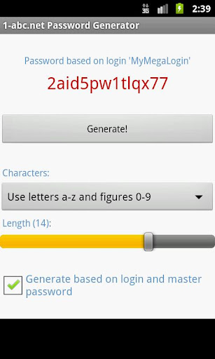 1-abc.net Password Generator