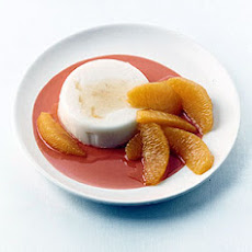 Cardamom Yogurt Pudding with Orange and Cinnamon Honey Syrup