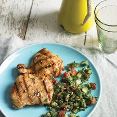 Grilled Lemon Chicken with Tabbouleh