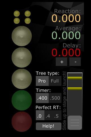 Practice Tree - Drag Racing