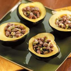 Sausage-Stuffed Squash