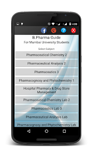 How to download B.Pharmacy Syllabus Guide (MU) 1.2.1 unlimited apk for android