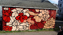 Red Flower Mural