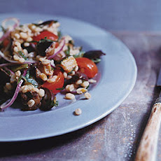 Mediterranean Eggplant and Barley Salad