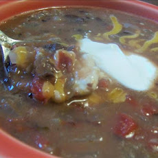 Spicy Black Bean Soup
