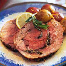 Rosemary-Roasted Lamb with Pan Juices