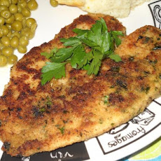Garlic-And-Herb Oven Fried Halibut
