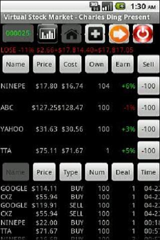 【免費教育App】Virtual Stock Market-APP點子