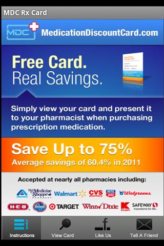 Medication Discount Card