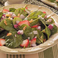 Strawberry-Bacon Spinach Salad Recipe