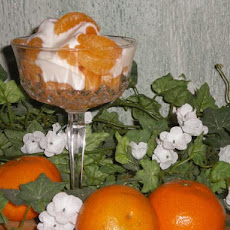 Jeweled Clementines with Vanilla Sauce