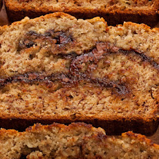 Roasted Banana–Nutella Quick Bread Recipe