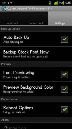 Custom Font Switcher Pro Key