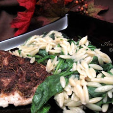 Spinach and Orzo