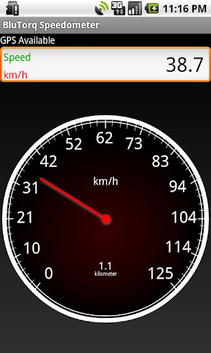BluTorq Speedometer