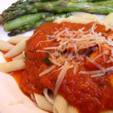 Pasta With Red Pepper Sauce