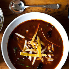 Rick Bayless' Tortilla Soup with Shredded Chard