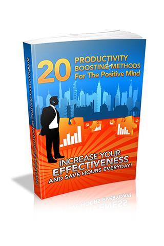 Productivity Boosting Methods