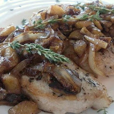 Pork with Apples, Calvados and Apple Cider