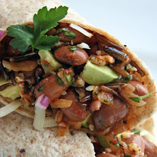 Pinto Bean, Quinoa, and Wild Rice Wrap Recipe
