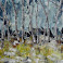 <p>
	<strong>Green Lake Birch</strong><br />
	2012<br />
	acrylic on canvas<br />
	48x72in 122x182cm diptych</p>

