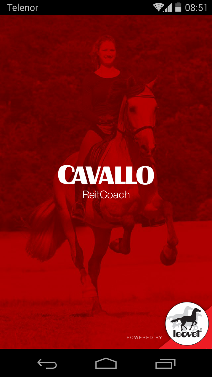 Android application Cavallo ReitCoach screenshort