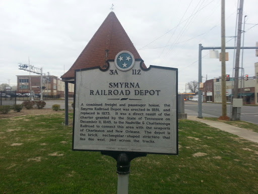 Railroad Depot Marker