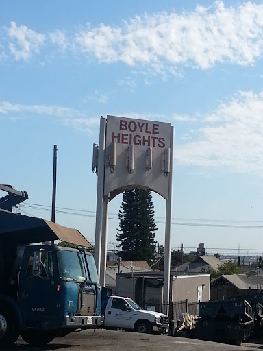Boyle Heights City Sign