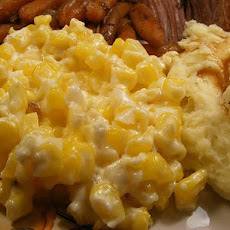 Garlic Cream Cheese Corn