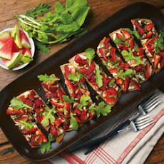 Strawberry-Balsamic Ricotta Bruschetta
