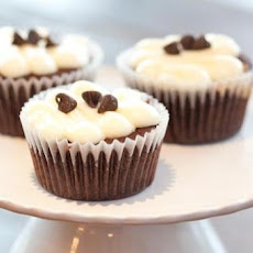 Chocolate Cupcakes with Coffee Cream Filling