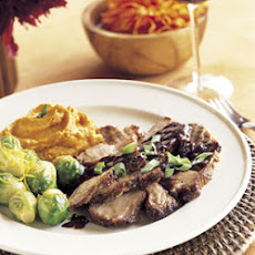 Slow-Cooked Hoisin Pork Roast with Green Onions