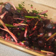 Tunisian-Style Roasted Beet Salad With Harissa
