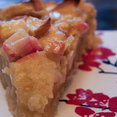 Apple Rhubarb Brown Butter Tart