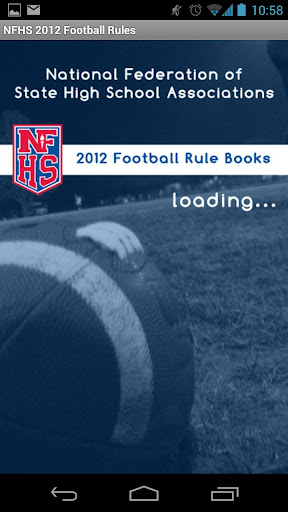 NFHS Football 2012 Rules