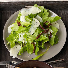 Arugula Salad with Shaved Manchego