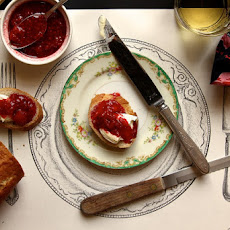 Strawberry Raspberry Vanilla Quick Jam