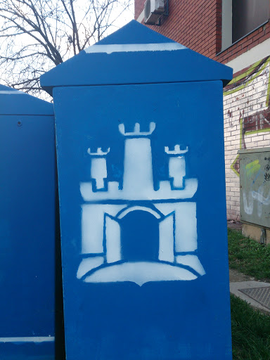 Zagreb City Stencil