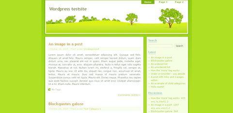 20个适合日记型博客的免费Wordpress主题|http://www.kenengba.com/post/508.html