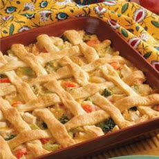 Lattice Chicken Potpie