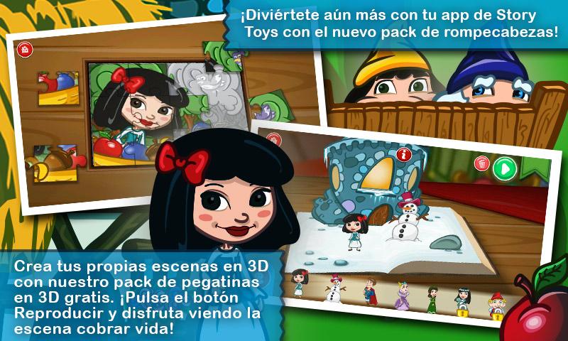 Android application StoryToys Snow White screenshort