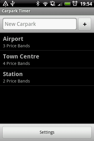 Carpark Timer