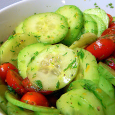 Marinated Cucumbers and Tomatoes