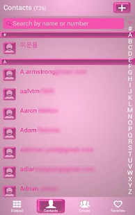 How to download GO Contacts - Hot Pink Pearl patch 1.0 apk for bluestacks