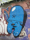 Blue Mural