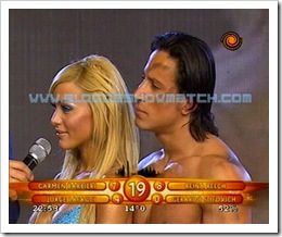 Evangelina Anderson en el Stripdance