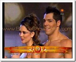 Karina Jelinek bailando Adagio Latino