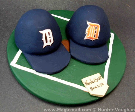 Baseball Team Wedding Cake