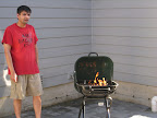 Bbq at the Kamdar residence